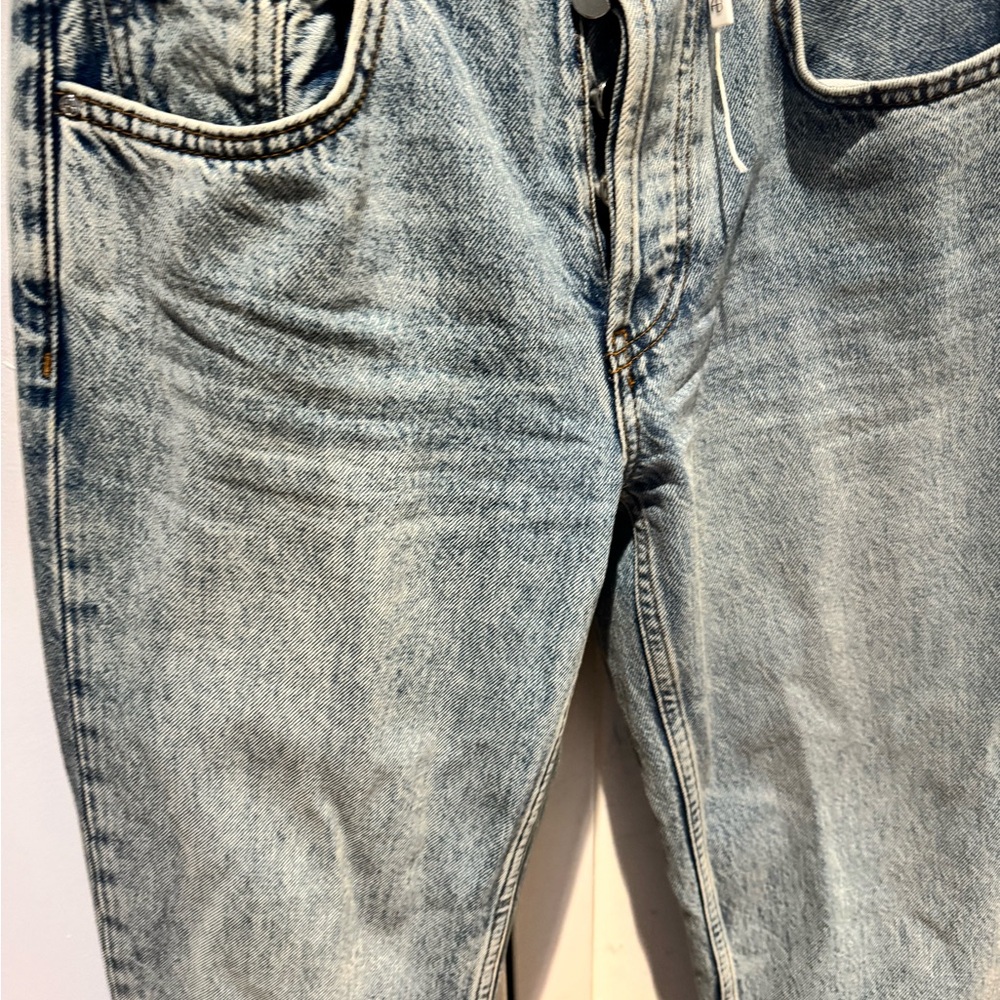 ANINE BING Benson High Rise Straight Jeans 24 - Picture 6 of 6